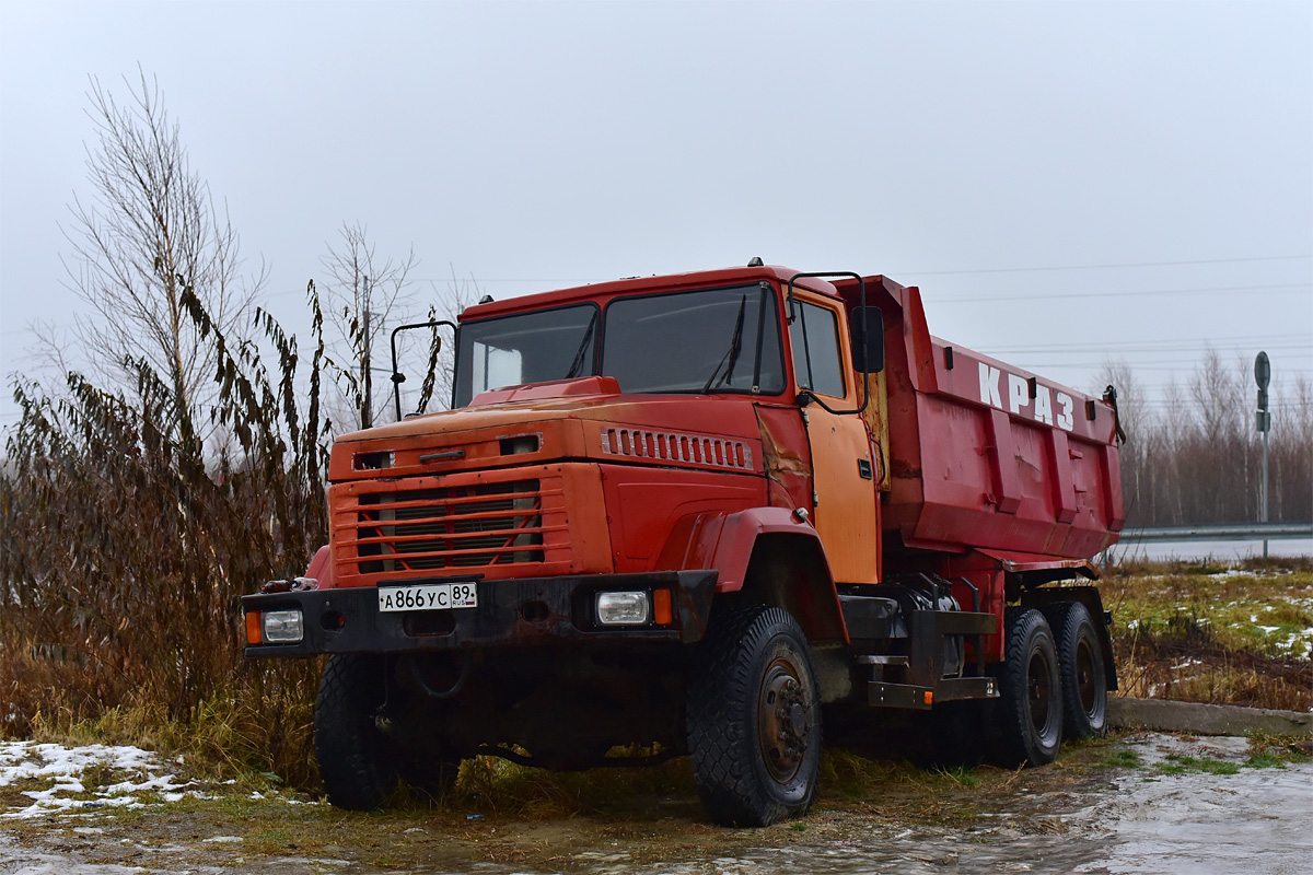 Ямало-Ненецкий автоном.округ, № А 866 УС 89 — КрАЗ-65032