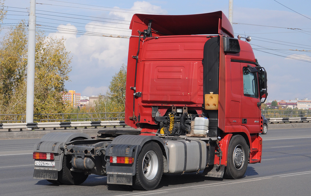 Тюменская область, № С 026 МН 72 — Mercedes-Benz Actros ('2003) 1844