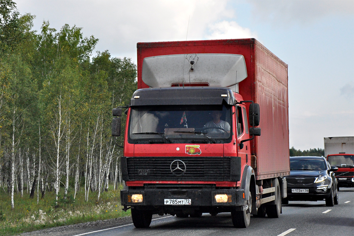 Тюменская область, № Р 785 МТ 72 — Mercedes-Benz SK (общ. мод.)