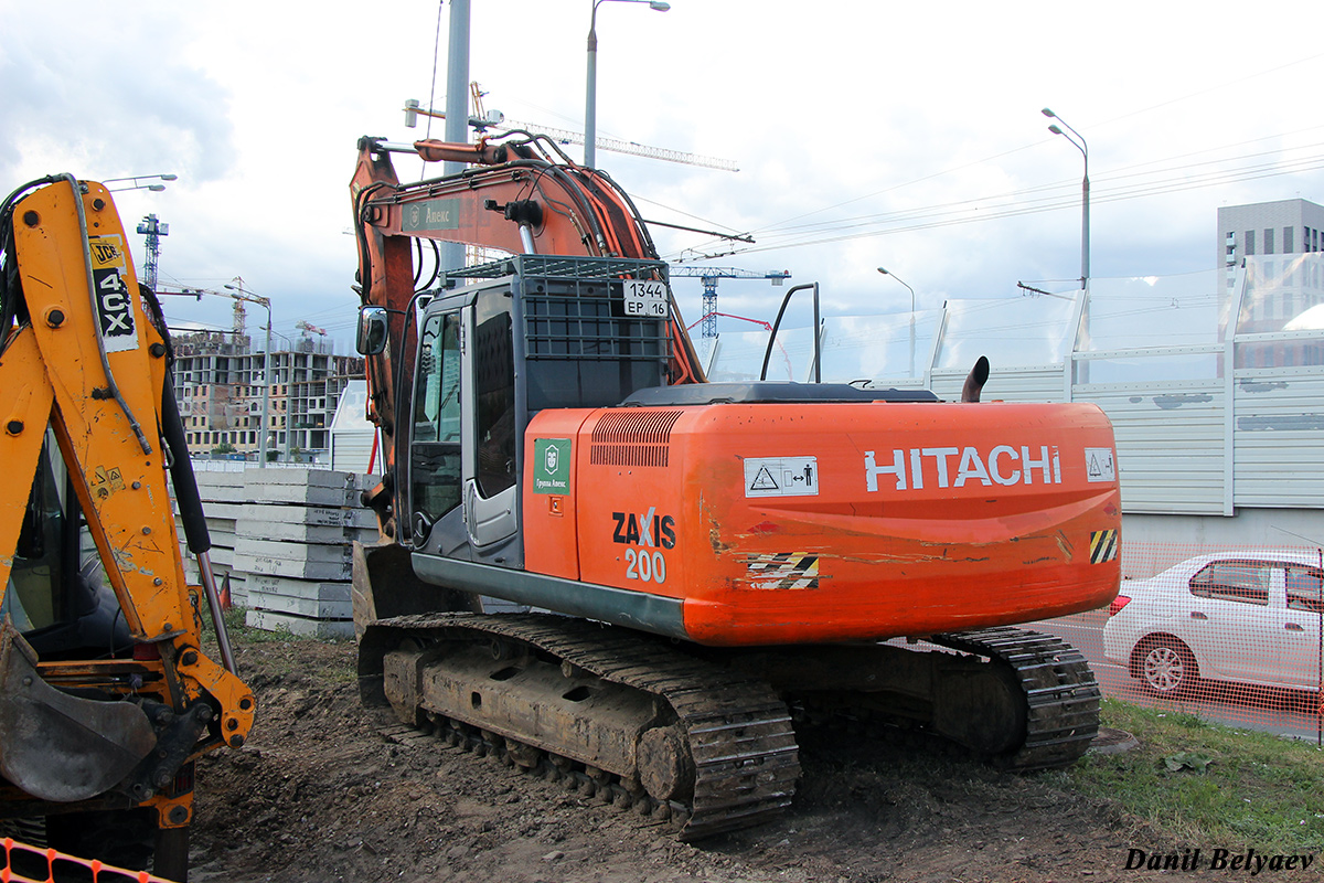 Татарстан, № 1344 ЕР 16 — Hitachi ZX200 (общая модель)