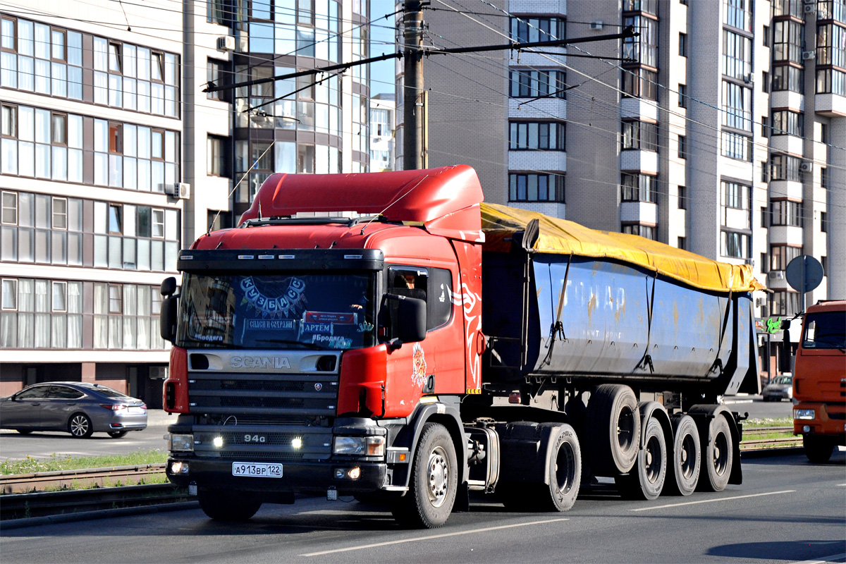 Алтайский край, № А 913 ВР 122 — Scania ('1996) P114G