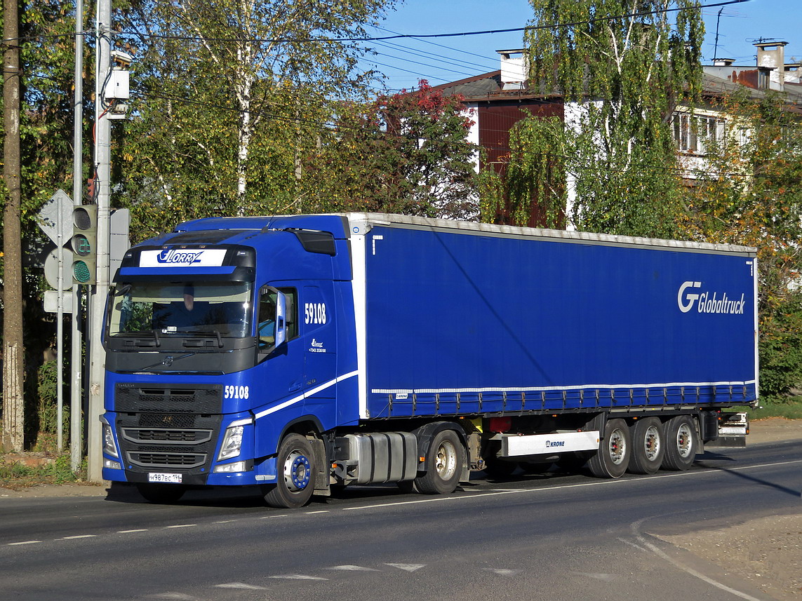 Свердловская область, № 59108 — Volvo ('2012) FH.420 [X9P]