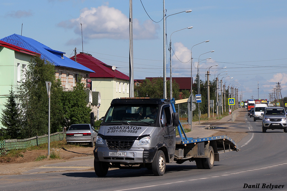 Ненецкий автономный округ, № А 837 ОВ 83 — ГАЗ-331041 "Валдай"