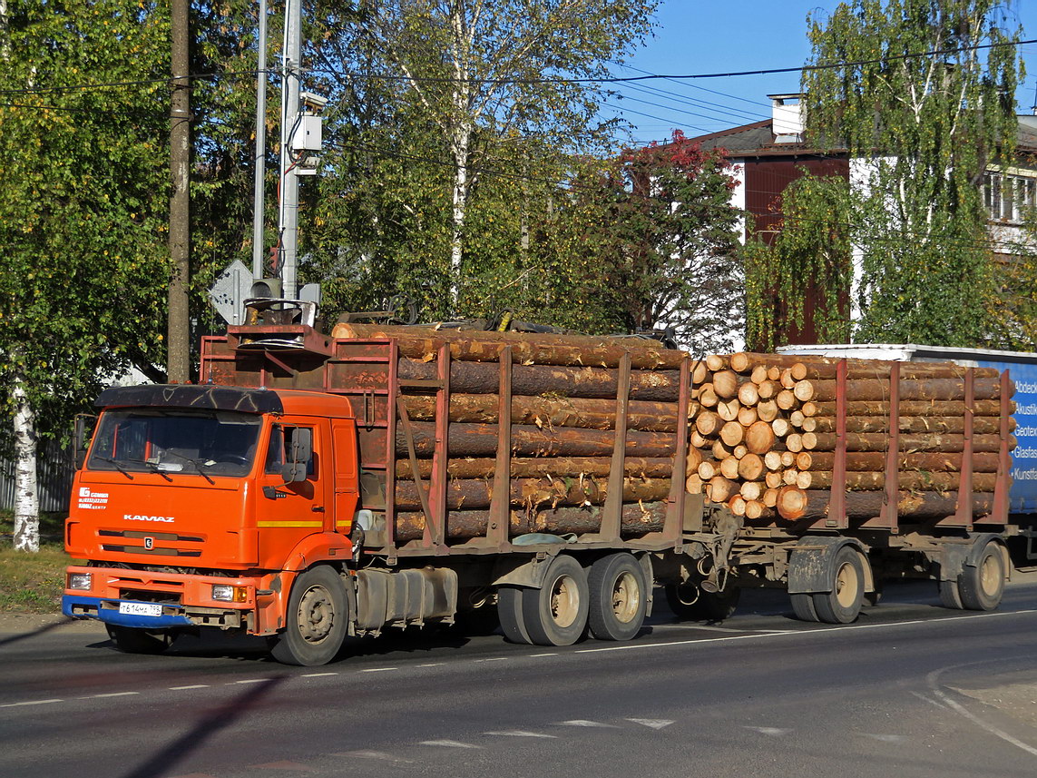 Кировская область, № Т 614 МА 799 — КамАЗ-65115 (общая модель)