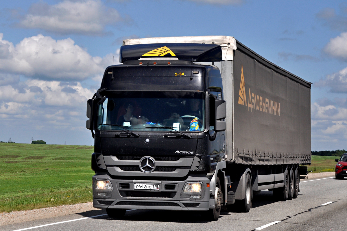 Новосибирская область, № У 442 НО 178 — Mercedes-Benz Actros '09 1841 [Z9M]