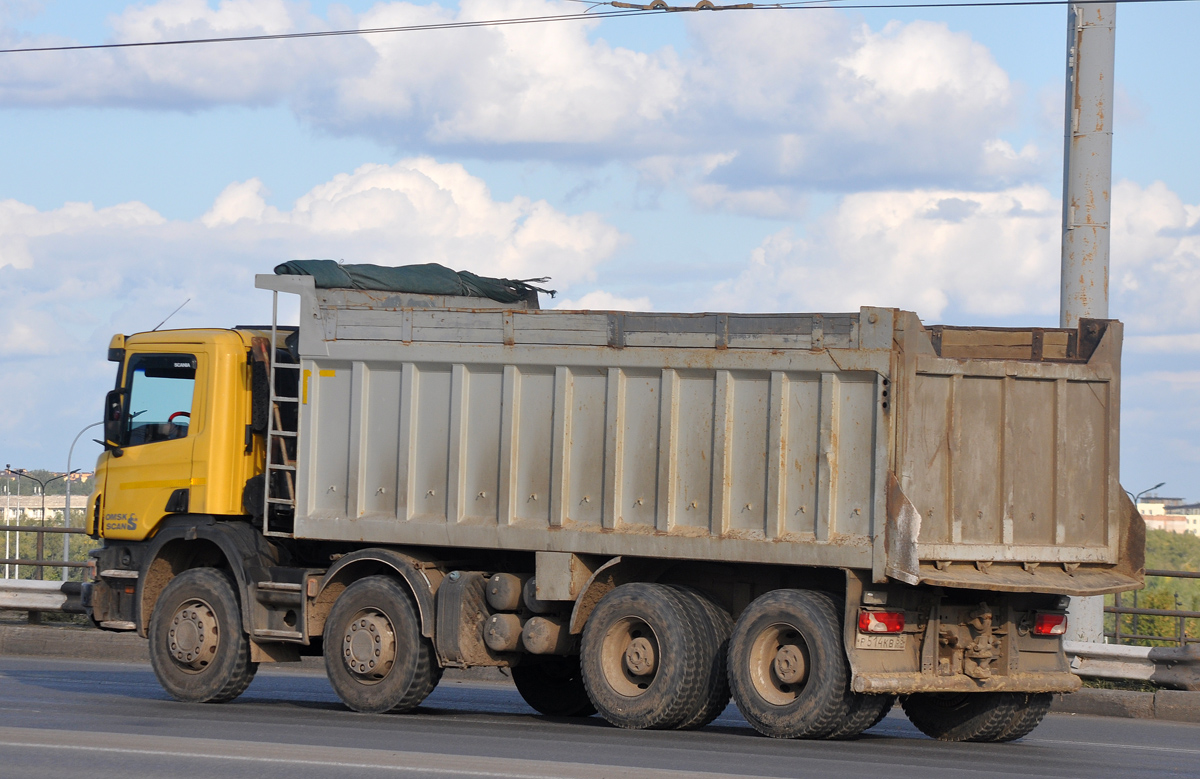 Омская область, № Р 514 КВ 58 — Scania ('2011) P400