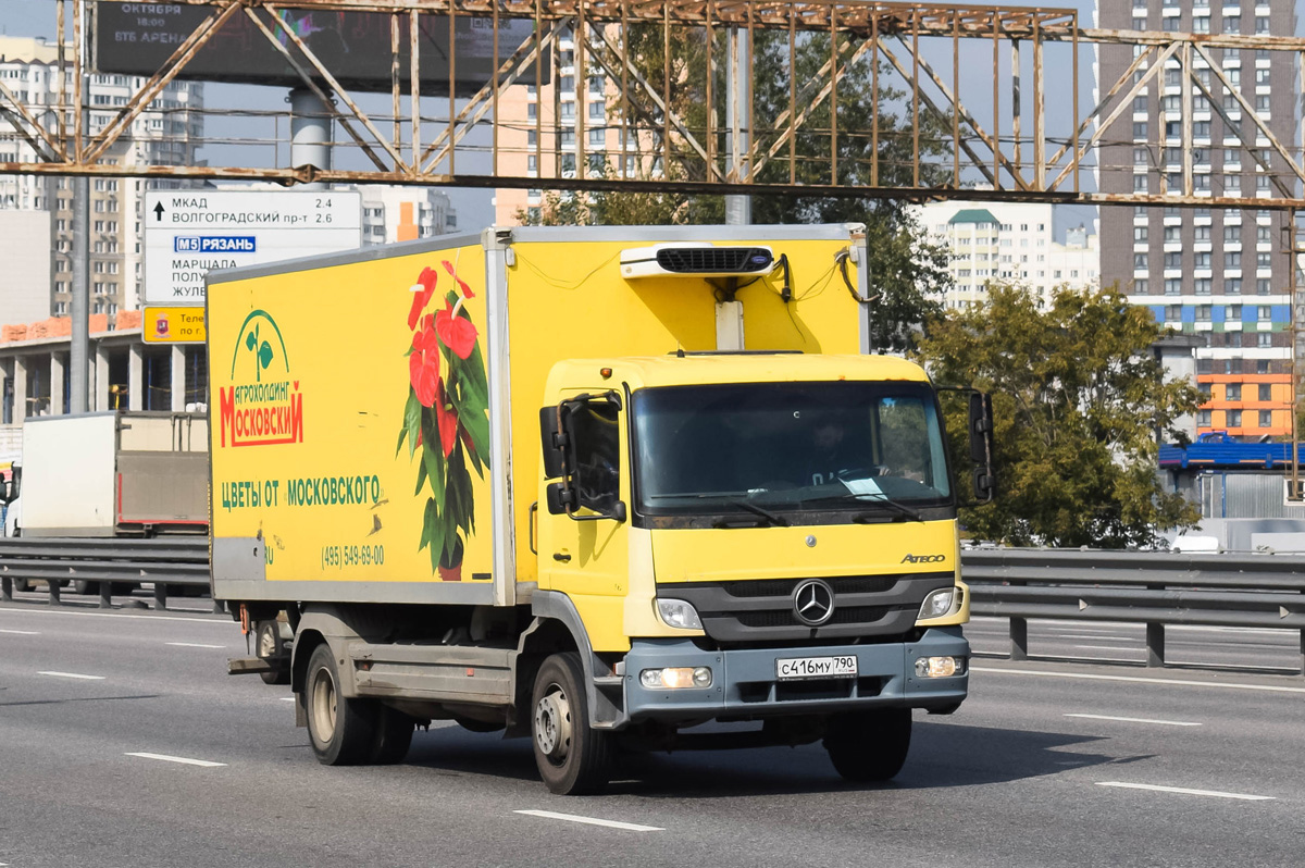 Московская область, № С 416 МУ 790 — Mercedes-Benz Atego 1318