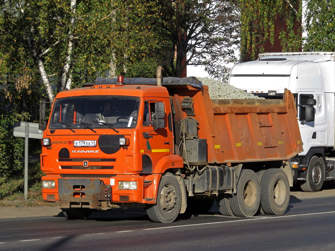 Кировская область, № Е 179 ХА 43 — КамАЗ-65115-L4