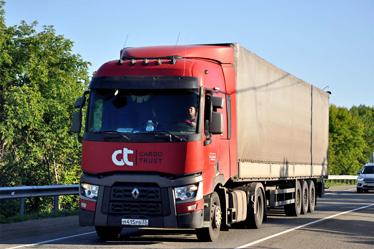 Владимирская область, № М 415 РВ 33 — Renault T-Series ('2013)