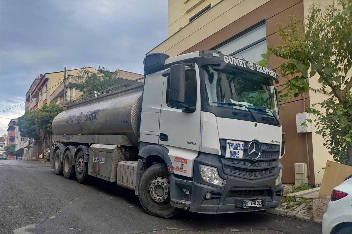 Турция, № 01 AHD 003 — Mercedes-Benz Actros ('2018)