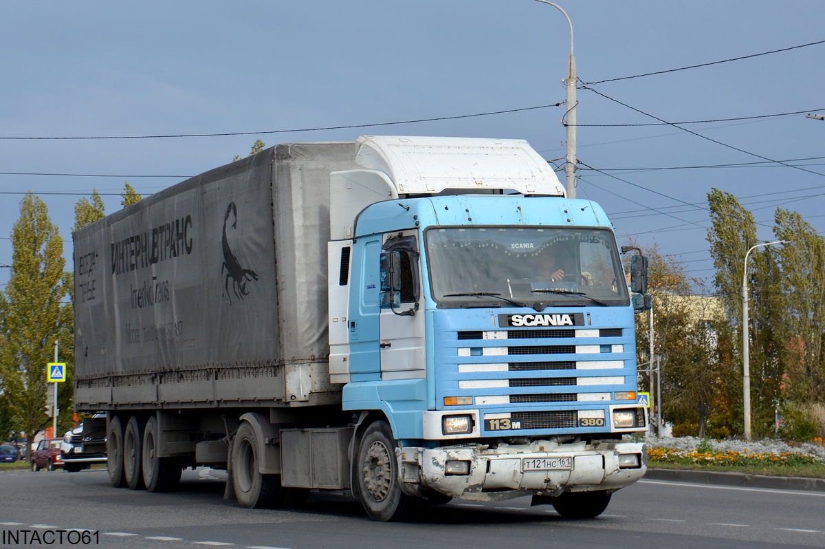 Ростовская область, № Т 121 НС 161 — Scania (III) R113M