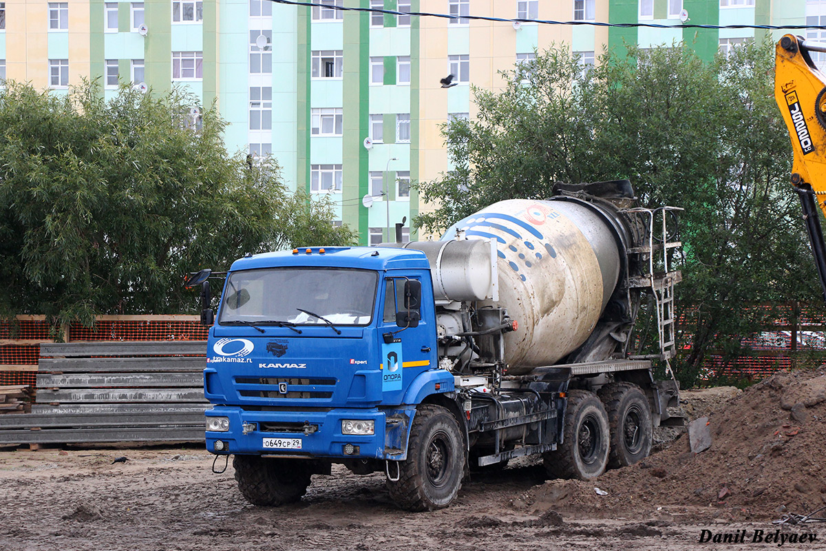 Архангельская область, № О 649 СР 29 — КамАЗ-43118-46