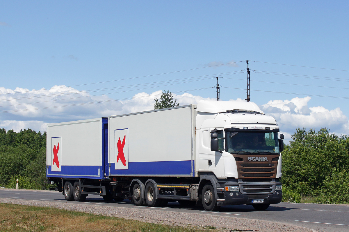 Литва, № LGV 833 — Scania ('2013) R410