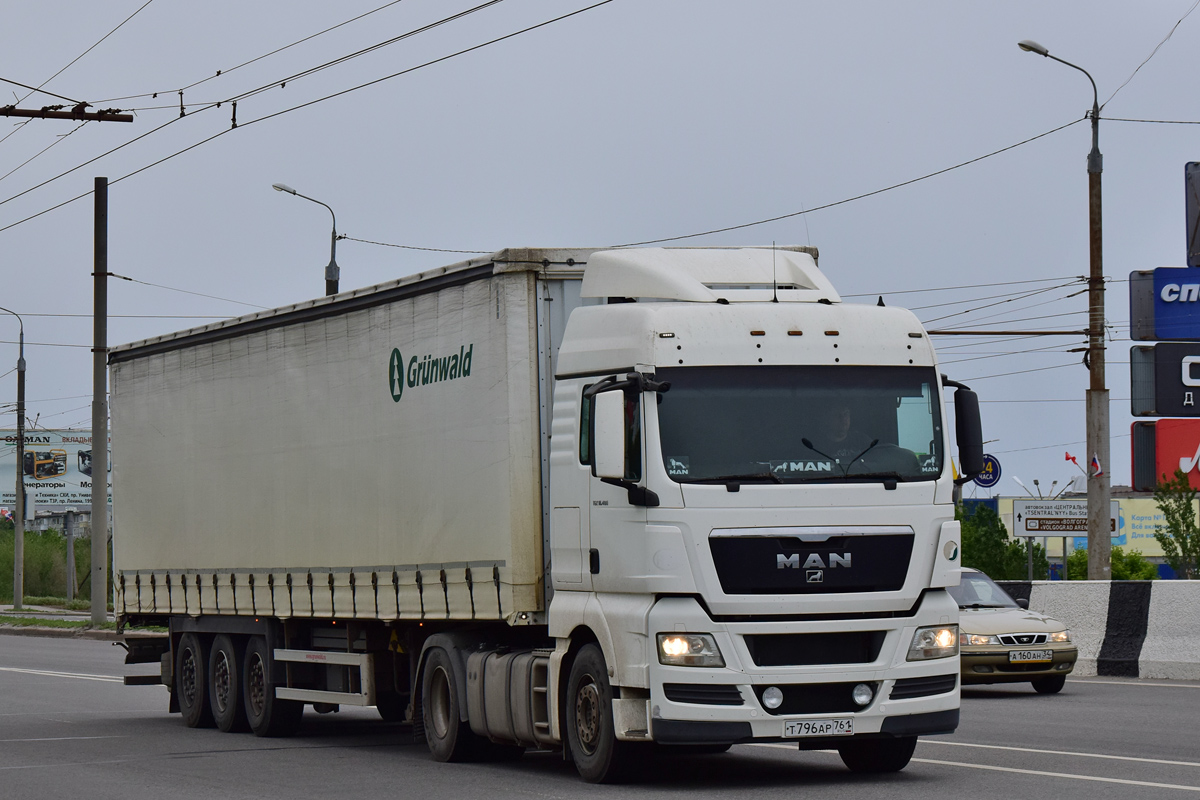 Ростовская область, № Т 796 АР 761 — MAN TGX ('2007) 18.400