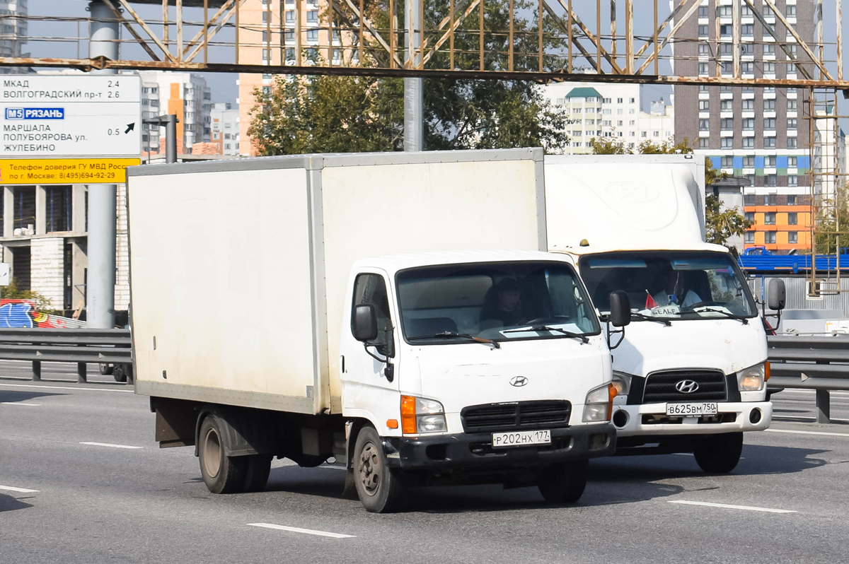 Москва, № Р 202 НХ 177 — Hyundai HD78 ('2004)