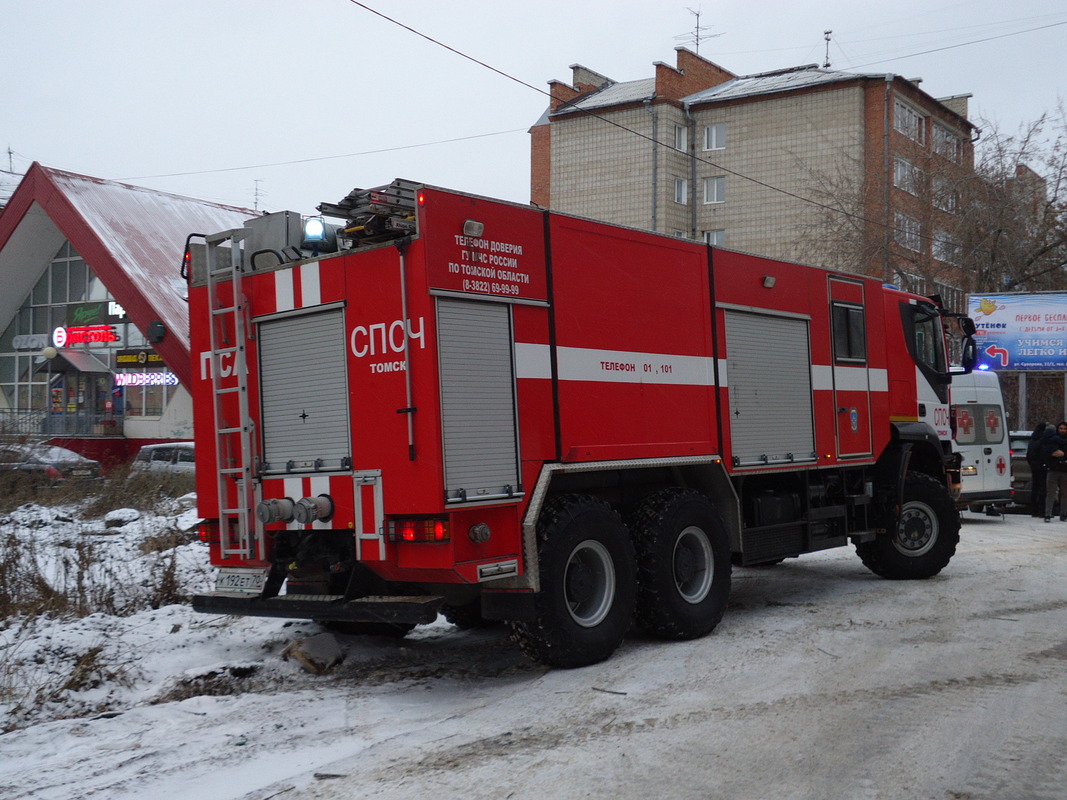 Томская область, № К 192 ЕТ 70 — IVECO-AMT Trakker ('2013)