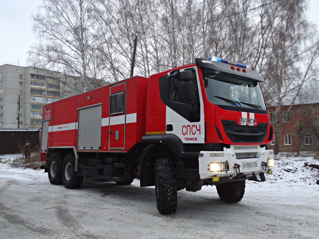 Томская область, № К 192 ЕТ 70 — IVECO-AMT Trakker ('2013)