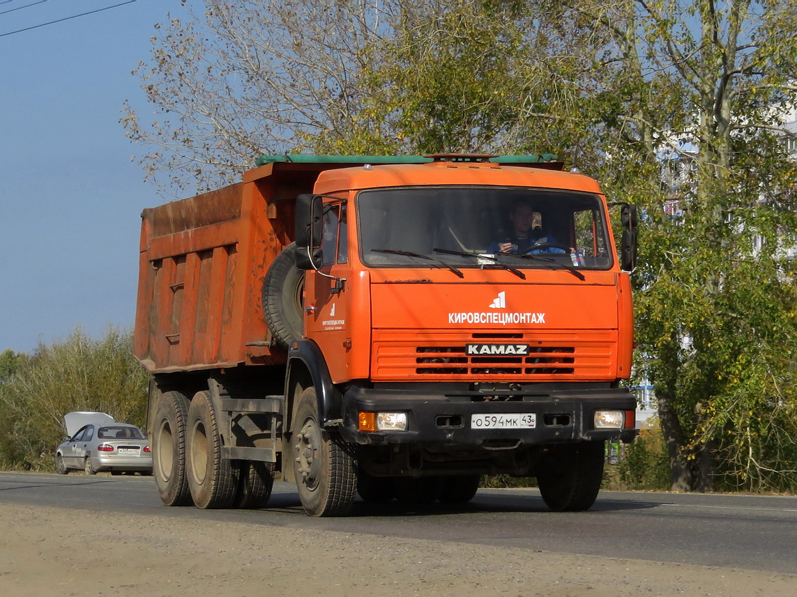 Кировская область, № О 594 МК 43 — КамАЗ-65115-D3