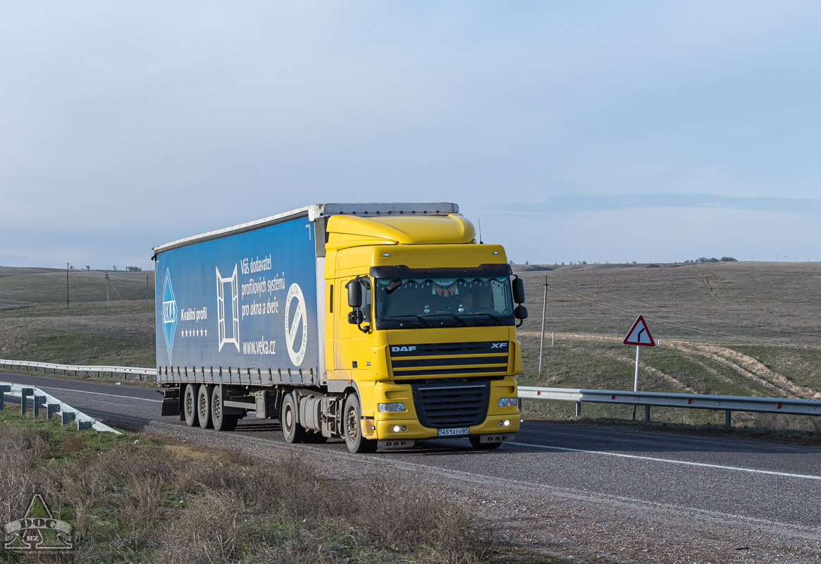 Алматинская область, № 651 AIV 05 — DAF XF105 FT