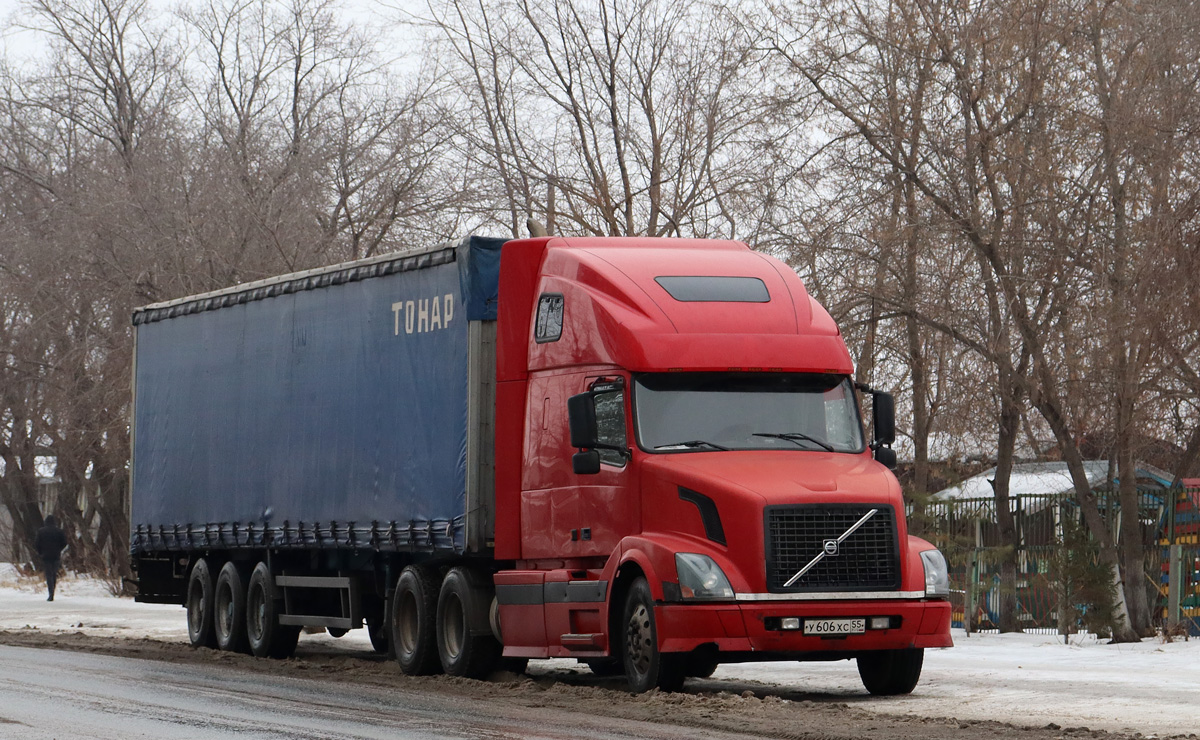 Омская область, № У 606 ХС 55 — Volvo VNL670