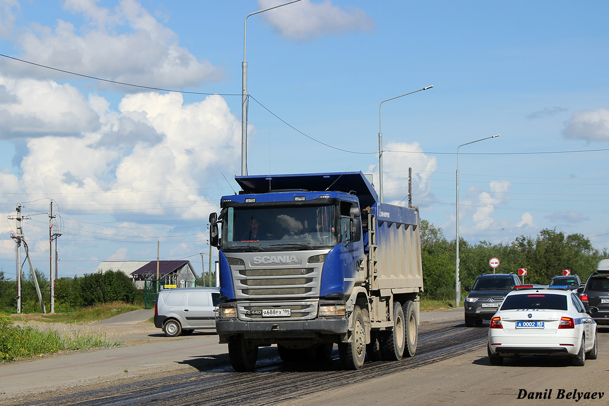 Ханты-Мансийский автоном.округ, № А 688 РХ 186 — Scania ('2013) G440