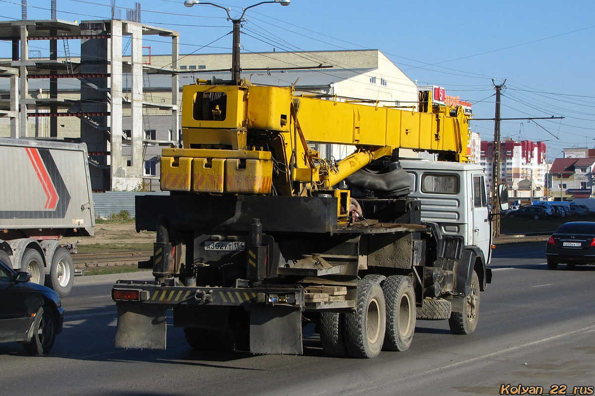 Алтайский край, № А 302 УТ 154 — КамАЗ-53213