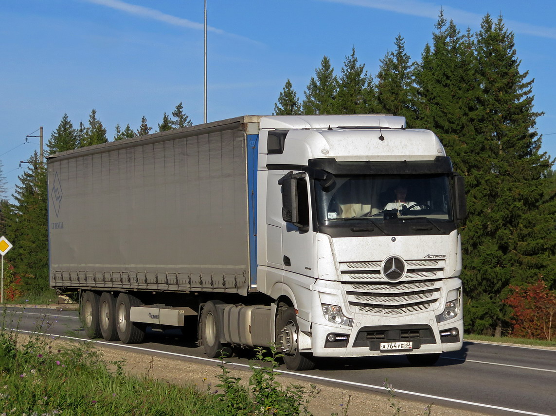 Владимирская область, № А 764 УЕ 33 — Mercedes-Benz Actros ('2011) 1845