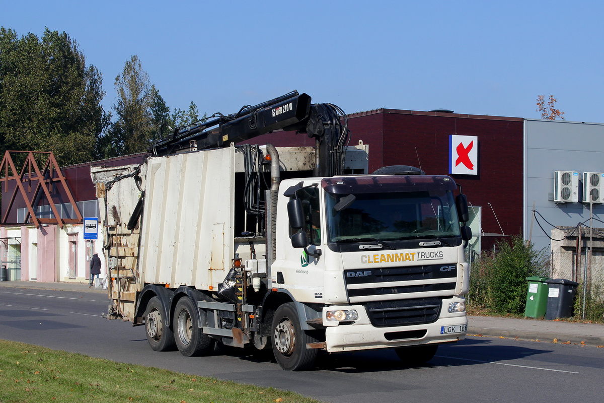 Литва, № LGK 166 — DAF CF75 FAR