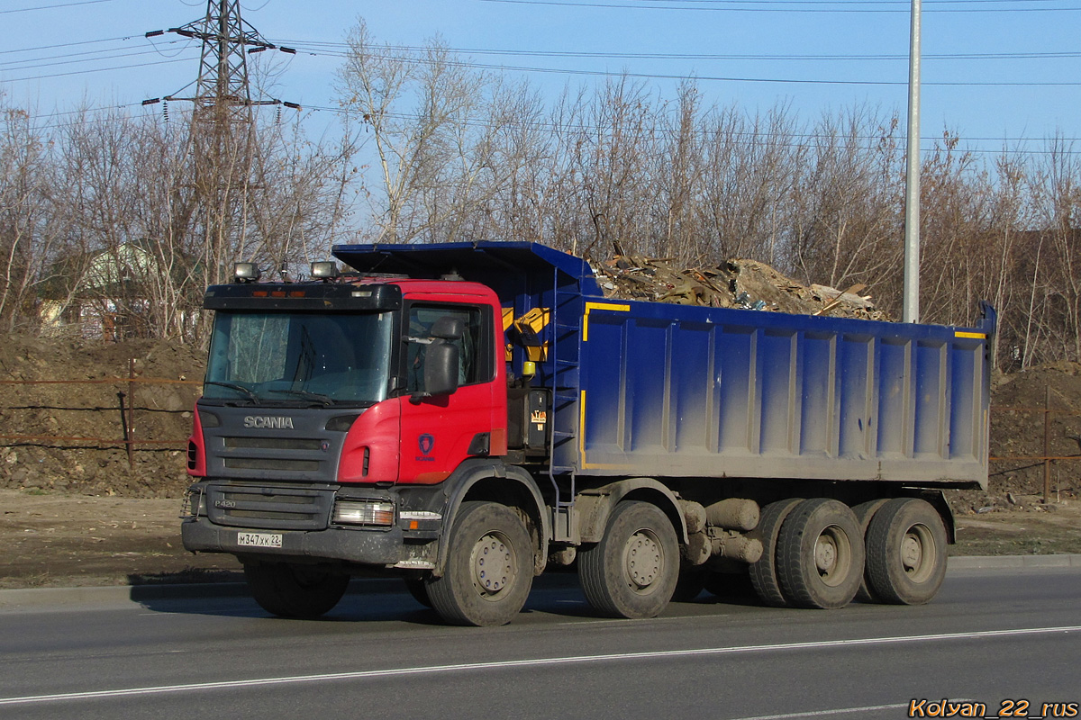 Алтайский край, № М 347 ХК 22 — Scania ('2004) P380