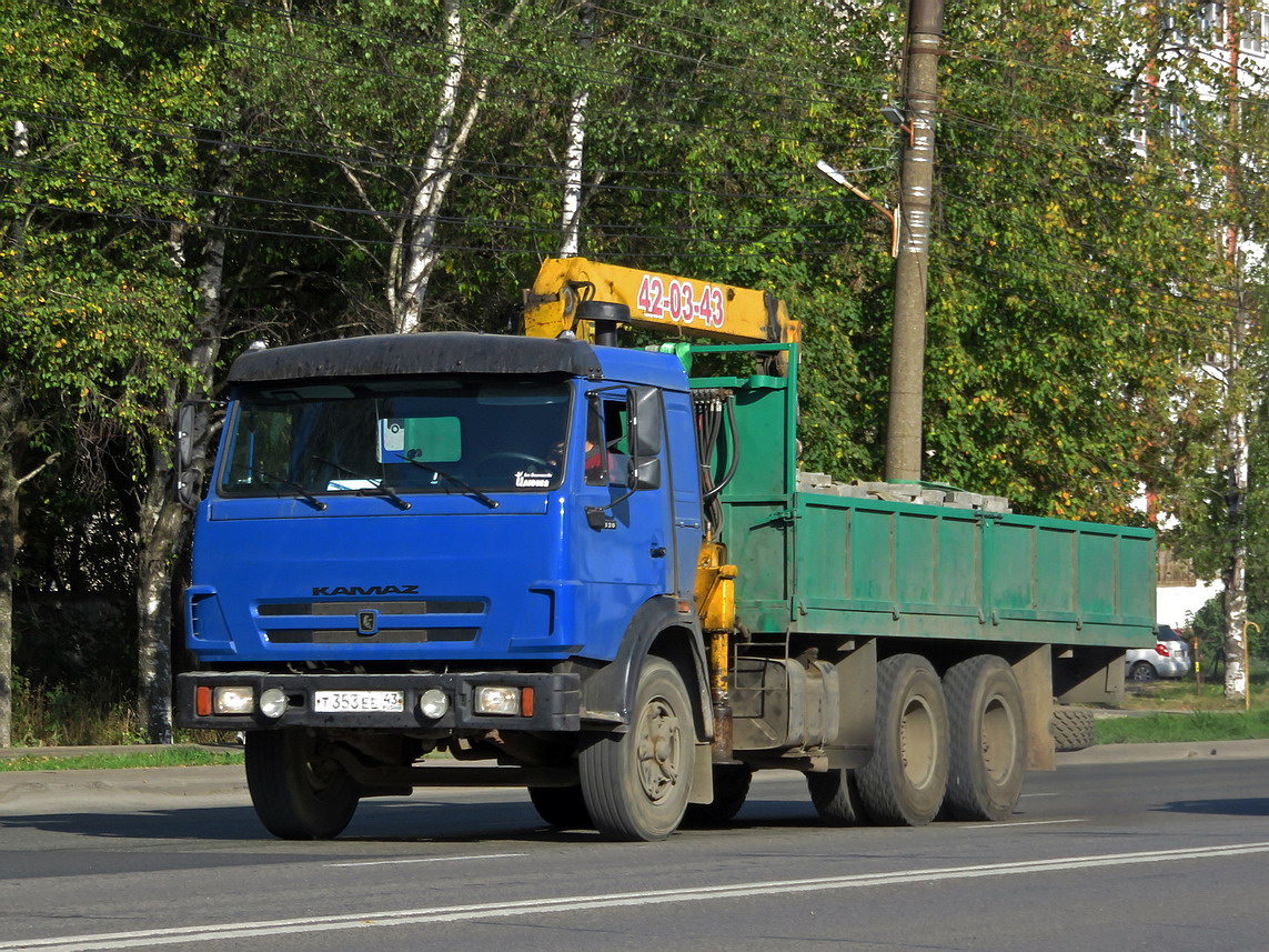 Кировская область, № Т 353 ЕЕ 43 — КамАЗ-5320