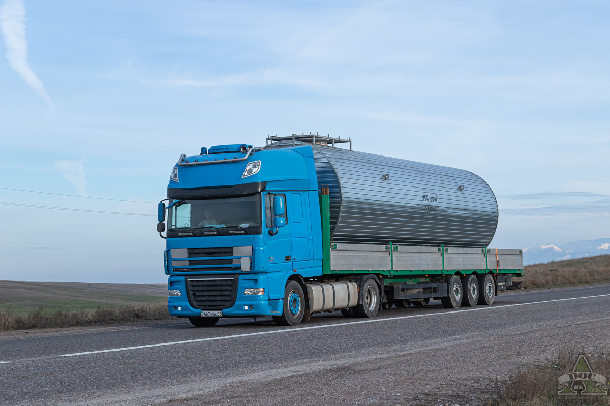 Алматинская область, № 467 AQK 05 — DAF XF105 FT