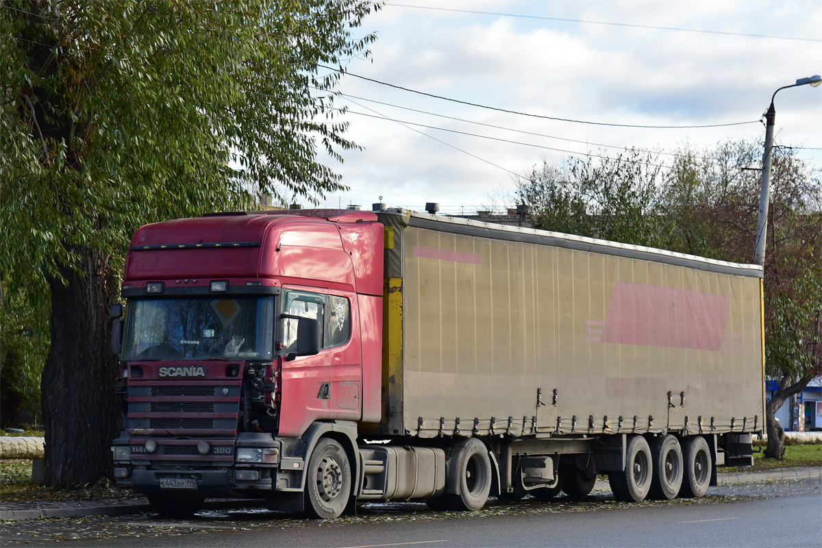 Челябинская область, № Е 443 ВР 196 — Scania ('1996) R114L