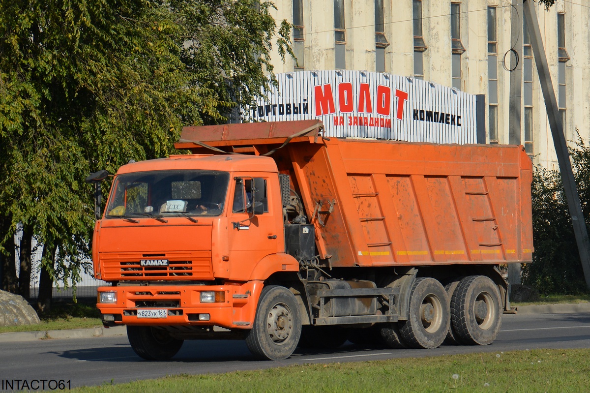 Ростовская область, № У 823 УК 161 — КамАЗ-6520 [652000]