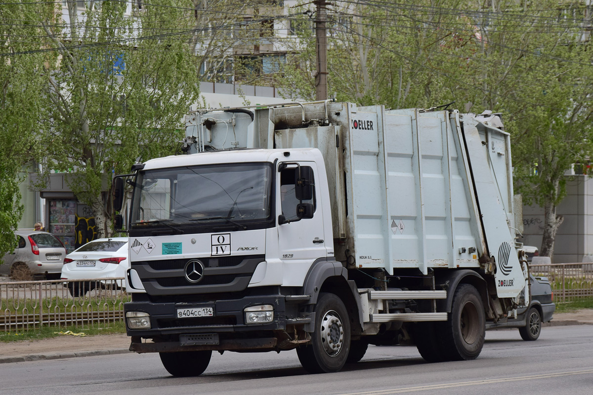 Волгоградская область, № В 404 СС 134 — Mercedes-Benz Axor (общ.м)