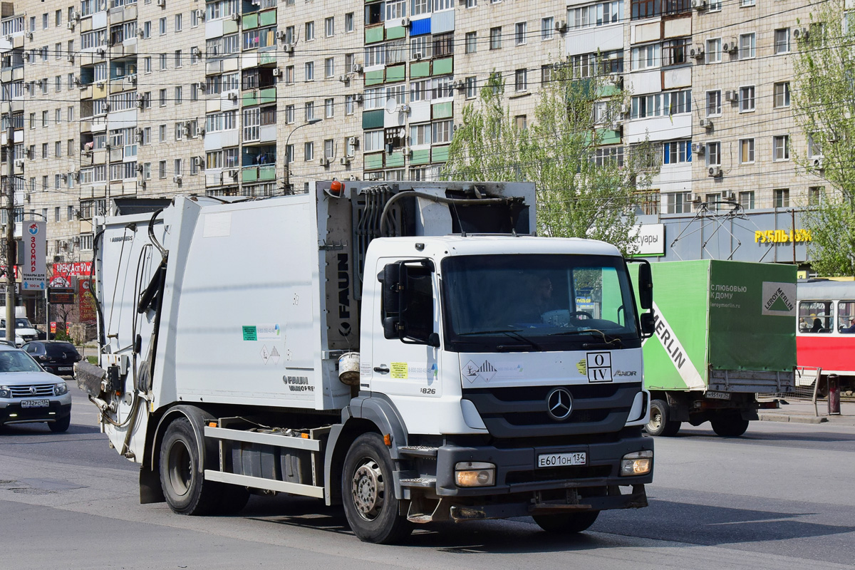 Волгоградская область, № Е 601 ОН 134 — Mercedes-Benz Axor 1826 [Z9M]