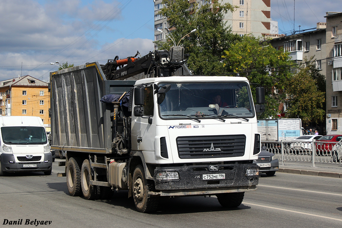 Свердловская область, № С 752 МЕ 196 — МАЗ-631226