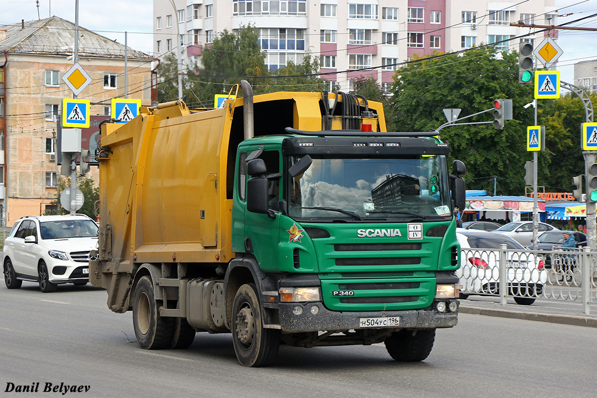 Свердловская область, № Н 504 УС 196 — Scania ('2004) P340