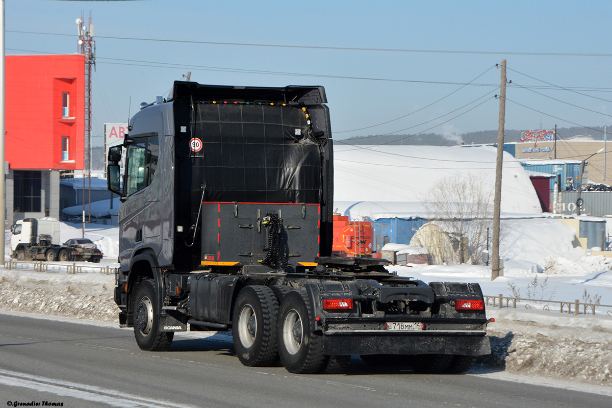 Саха (Якутия), № Е 718 ММ 14 — Scania ('2016) R440