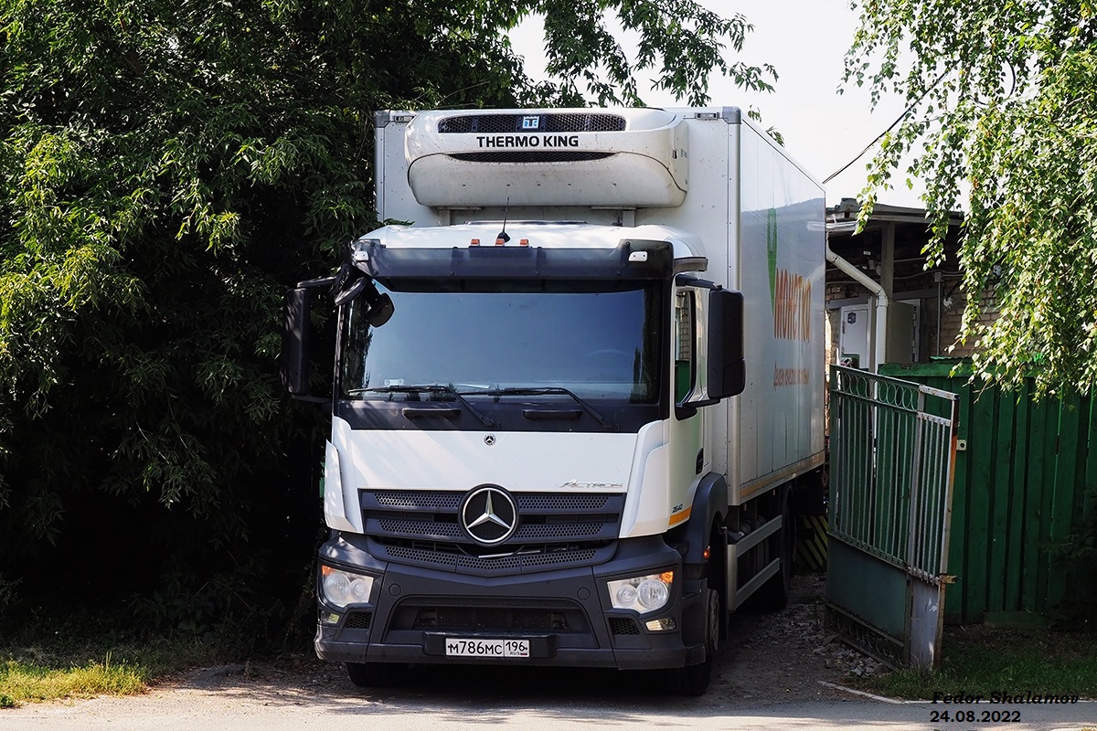 Свердловская область, № М 786 МС 196 — Mercedes-Benz Actros '18 2540 [Z9M]