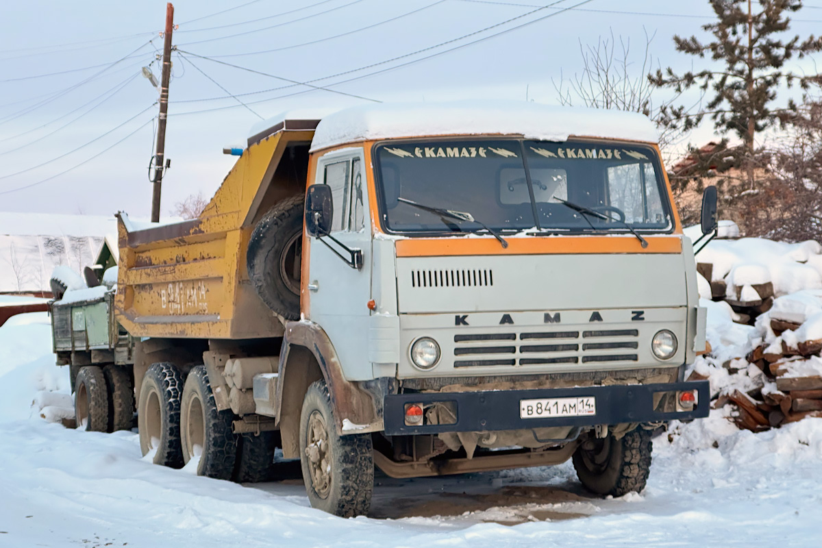 Саха (Якутия), № В 841 АМ 14 — КамАЗ-5511