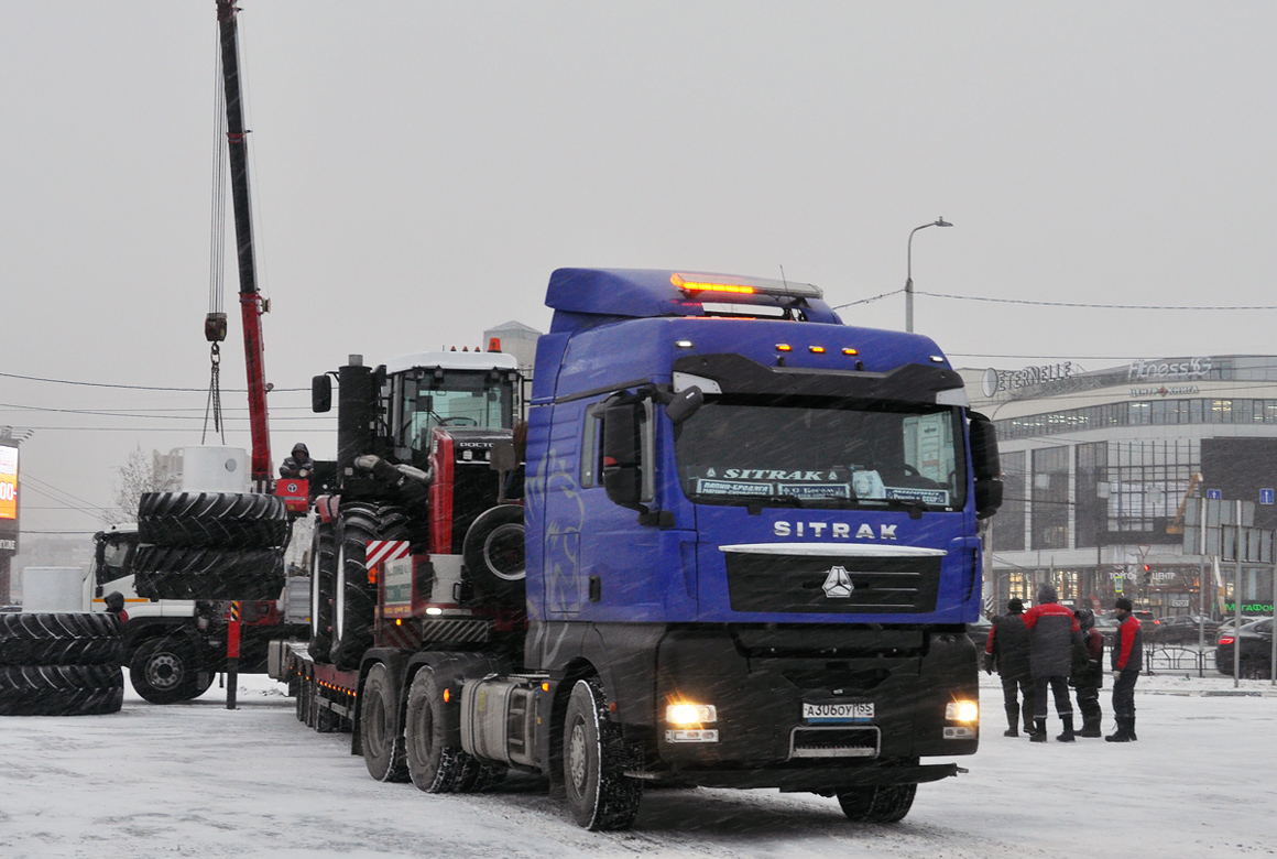 Омская область, № А 306 ОУ 155 — Sitrak C7H / G7 / C9H (общая); Омская область — Новая спецтехника