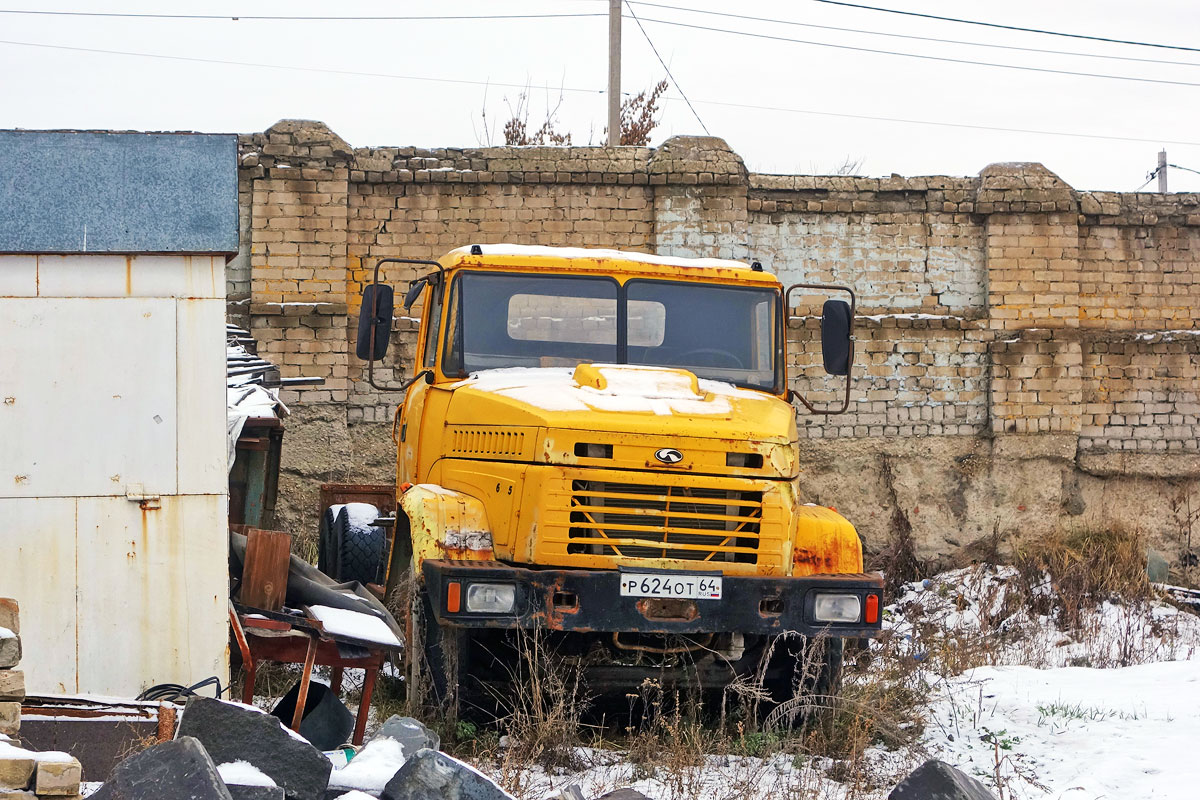 Саратовская область, № Р 624 ОТ 64 — КрАЗ-65055