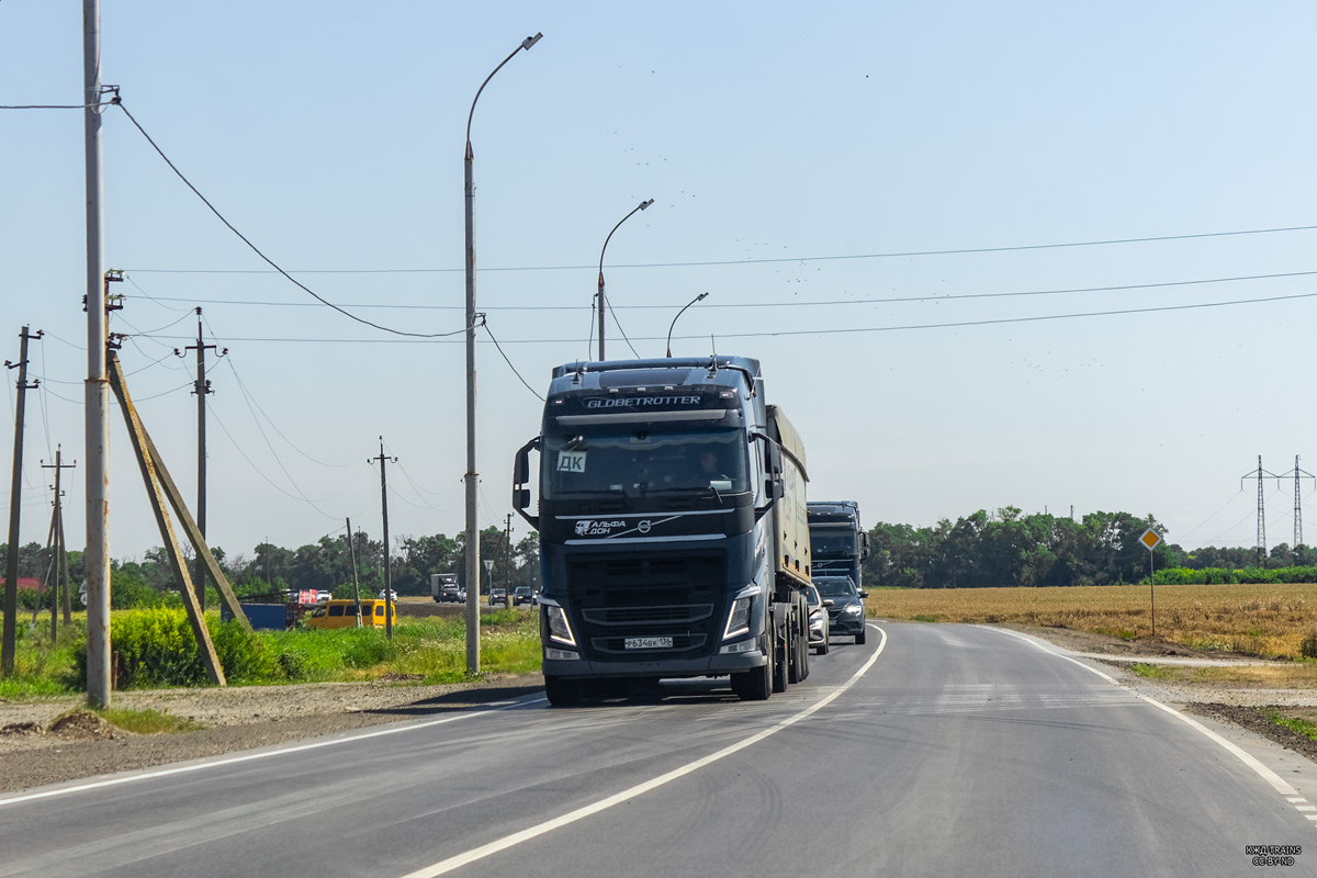 Воронежская область, № Р 634 ВК 136 — Volvo ('2012) FH.420 [X9P]