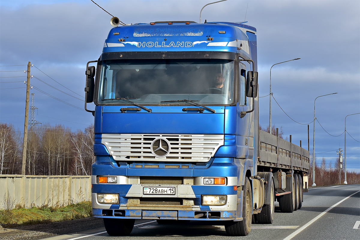 Северо-Казахстанская область, № 728 ABH 15 — Mercedes-Benz Actros ('1997) 1840