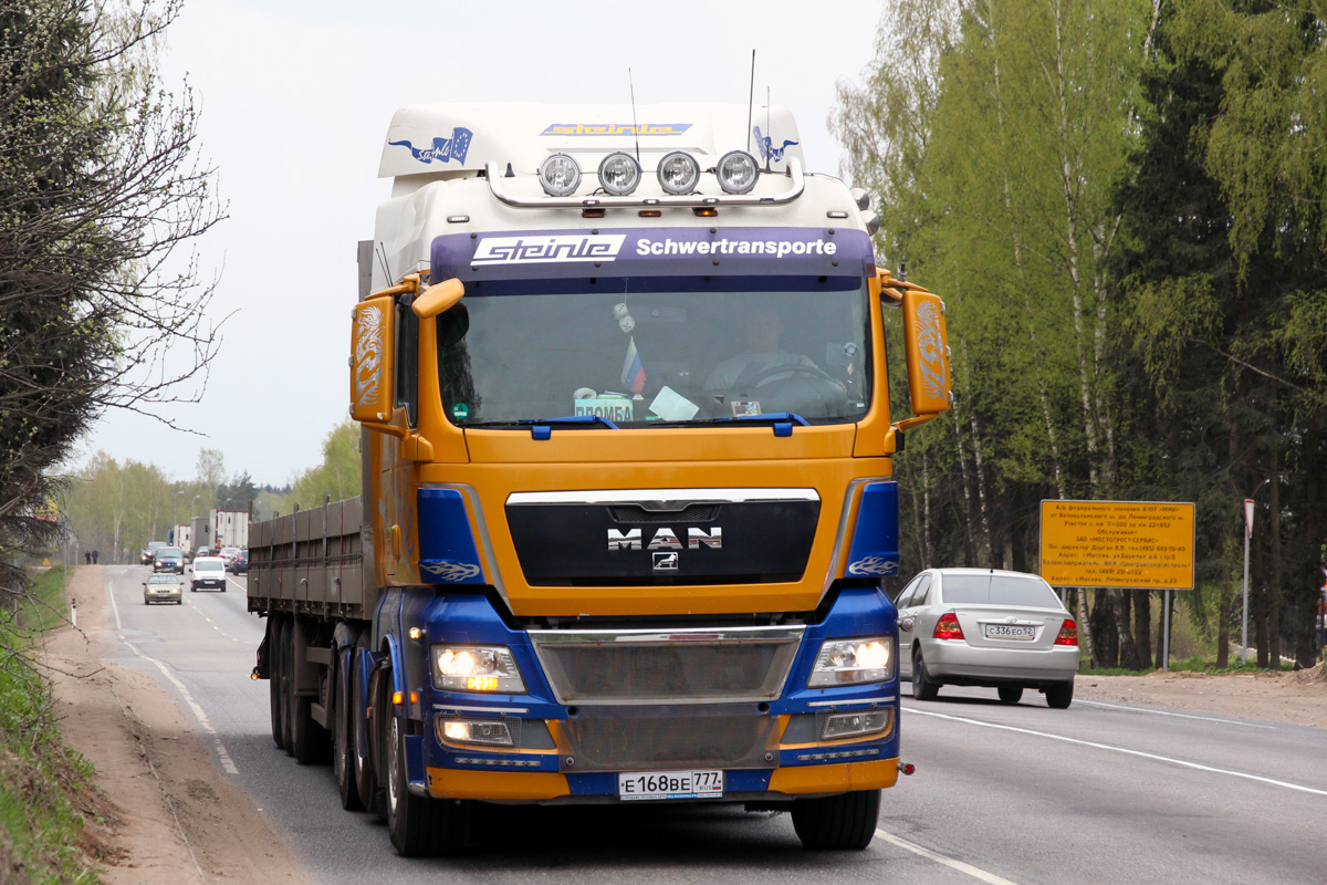 Москва, № Е 168 ВЕ 777 — MAN TGX ('2007) 26.480