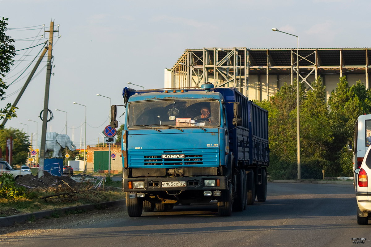 Краснодарский край, № В 105 СК 123 — КамАЗ-53215-15 [53215R]