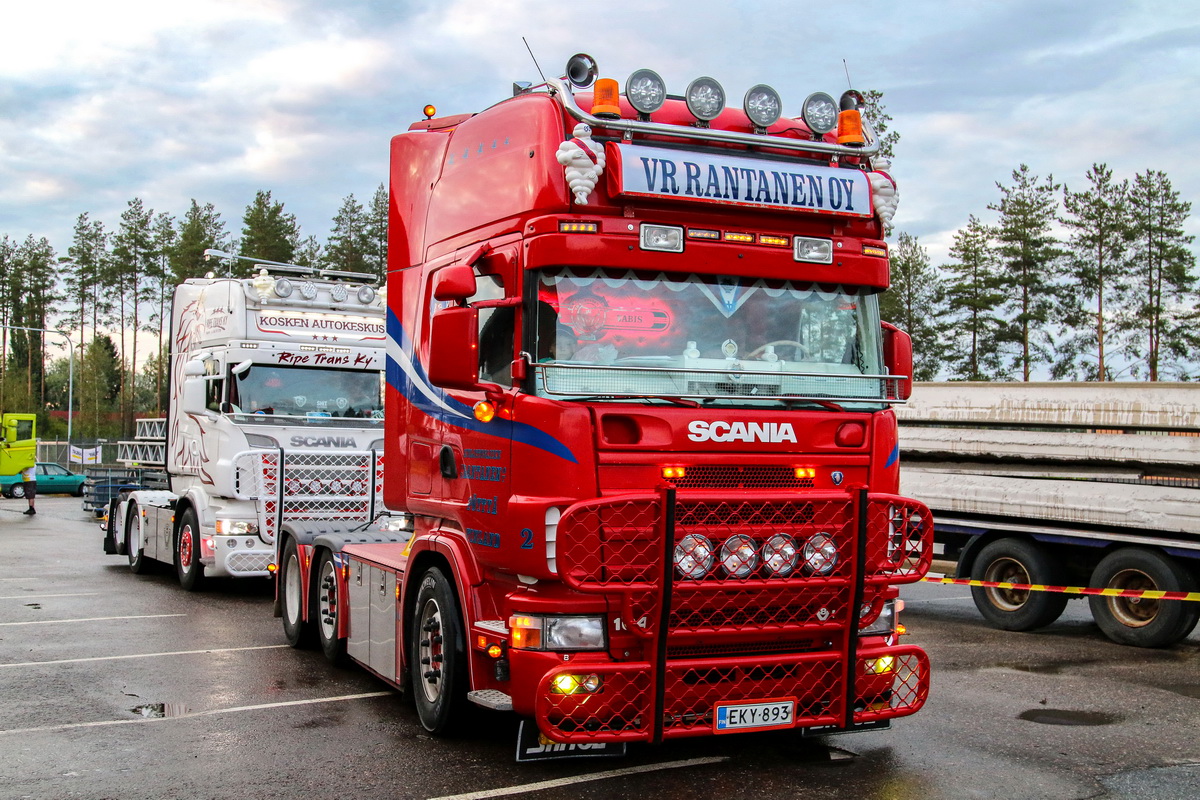 Финляндия, № EKY-893 — Scania ('1996) R164G