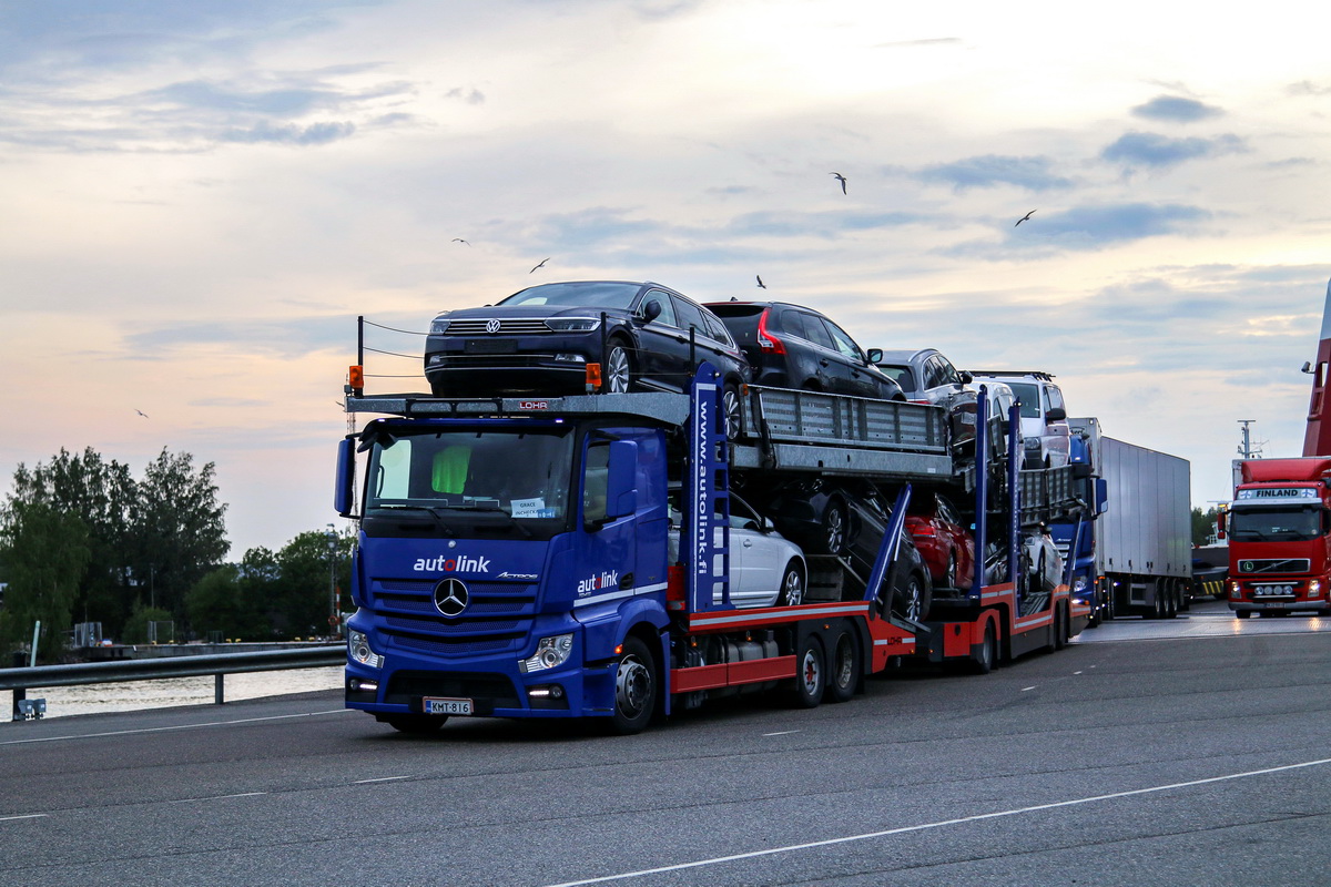 Финляндия, № KMT-816 — Mercedes-Benz Actros ('2011) 1845