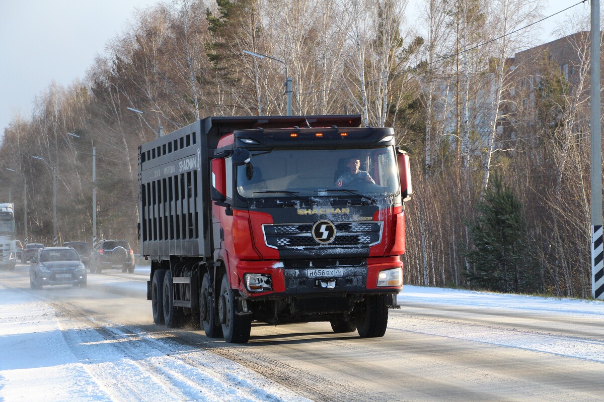 Томская область, № Н 656 ВХ 70 — Shaanxi Shacman X3000 SX3318