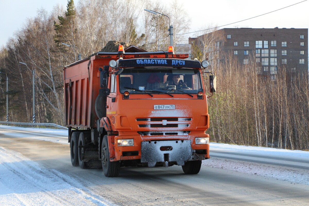 Томская область, № Е 847 УМ 70 — КамАЗ-6520-43